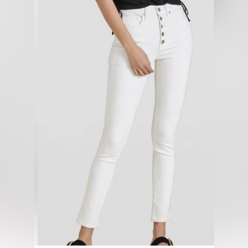 🤍 Veronica Beard Debbie High-Rise Skinny Jeans Size 26 / US 2 🤍